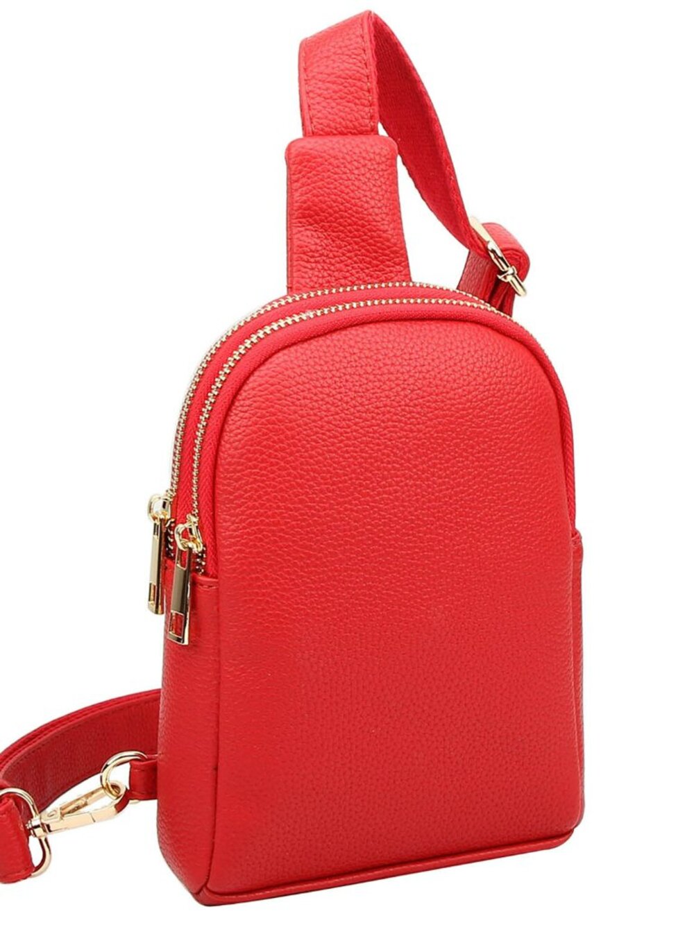 Fashion Sling Bag - Red